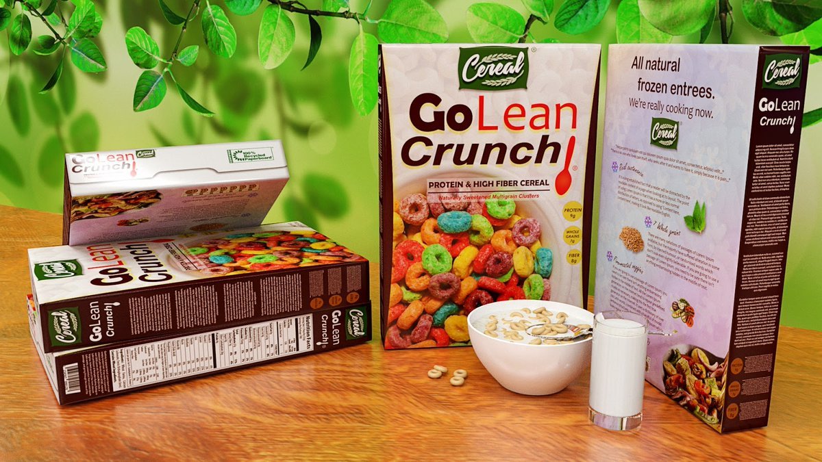 Custom Printed Cereal Boxes Designed With Endless Personalized Solutions