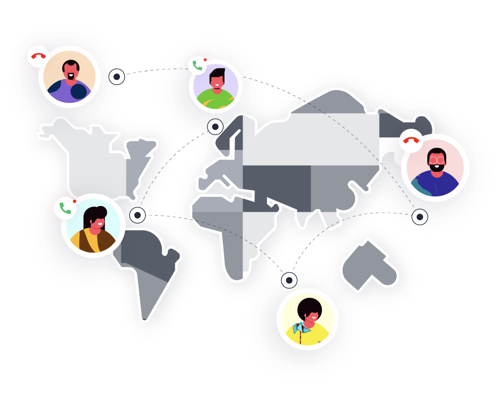 Global Free Calling anytime,anywhere